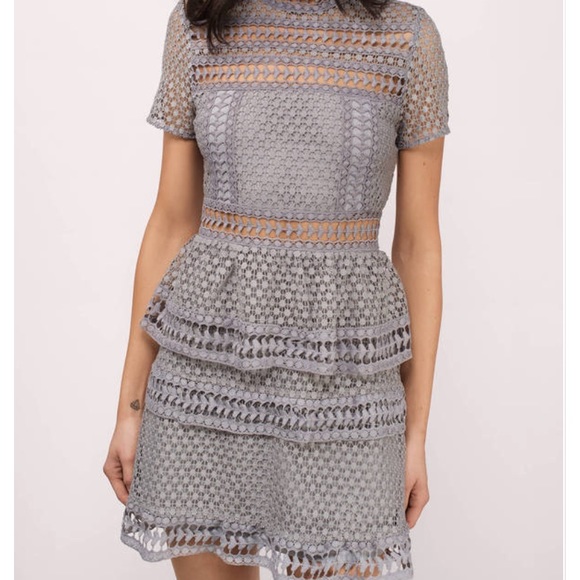 Tobi Sincerely Yours Lace Ruffled Dress - Picture 12 of 12